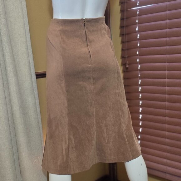 Vintage Retro METRO GIRL midi skirt sz8 - Picture 11 of 13